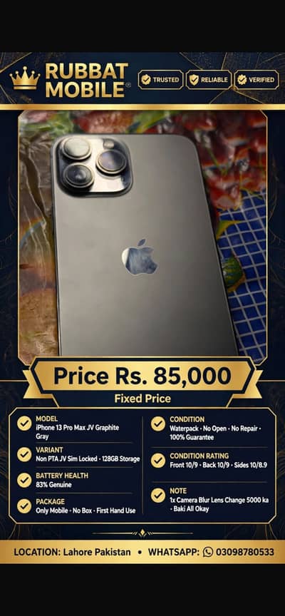 Apple iPhone 13 Pro Max jv