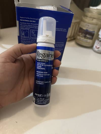 Regain Foam 5% Minoxidil | Male Pattern boldness Solution for Men!