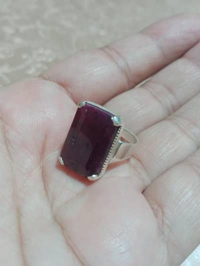 Natural Ruby 21 Carrt