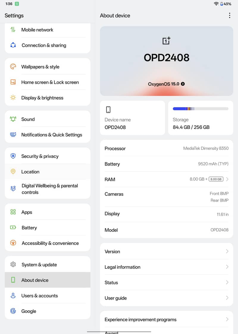 oppo pad 3 0
