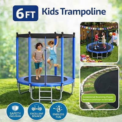 Brand New Box Pack Trampoline Available All Size
