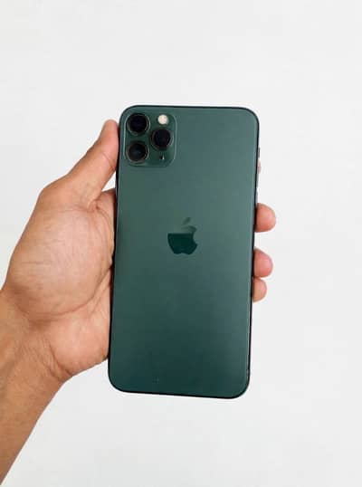 Apple iPhone 11 Pro Max 256gb Face id off hai panal chnage