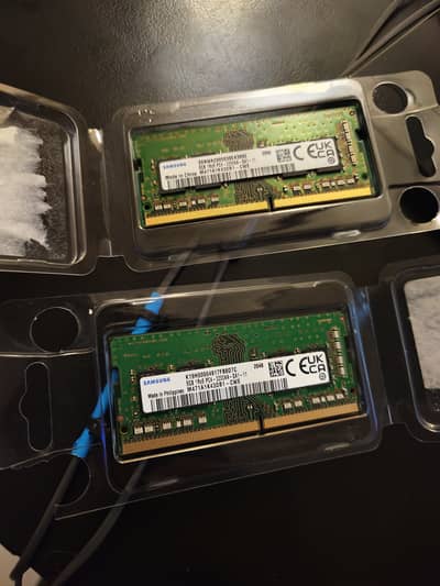 Samsung two 8GB DDR4 3,200MHz SODIMM RAM sticks