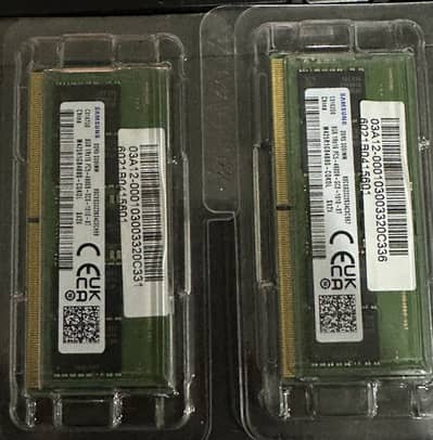 Samsung 16GB DDR5 4800MHz Laptop RAM (SODIMM)