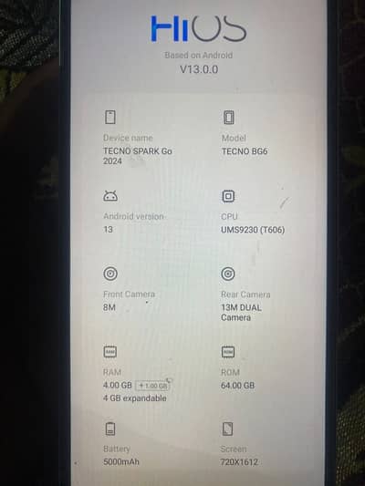 Tecno Spark Go 2024