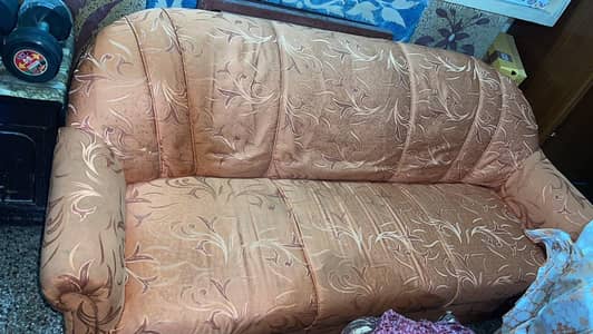 used 7 seater sofa set 3 piece set good condition