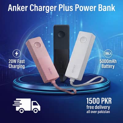 Anker power bank plus charger