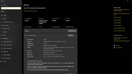 i7 6th gen desktop pc