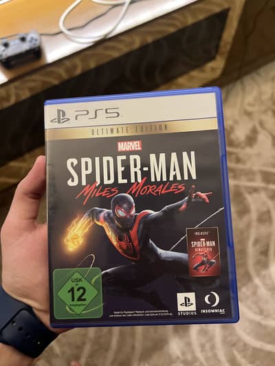 Ps5 game spider man miles ultimate seal pack cd new cd