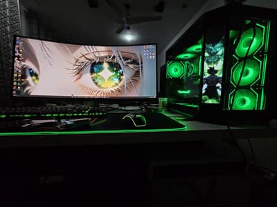 Gaming Pc & Gaming Monitor for sale