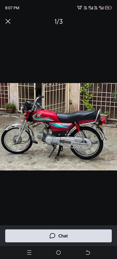 Honda CD 70 2017 model WhatsApp number Tera pata Karen tamam document
