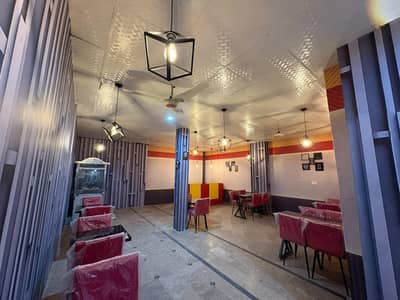 cafe far sell.    location islamabad hostel city