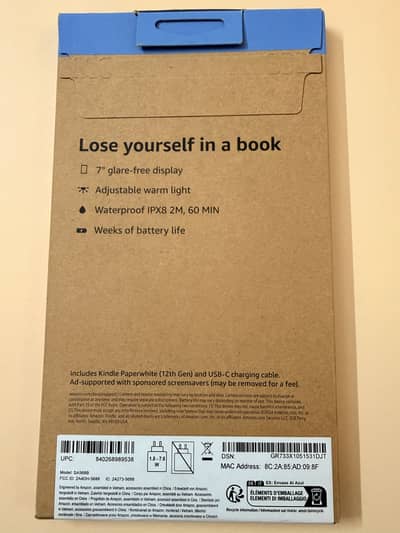 Kindle paper white