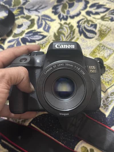 Canon 750D with 50MM 1.8 STM Lens