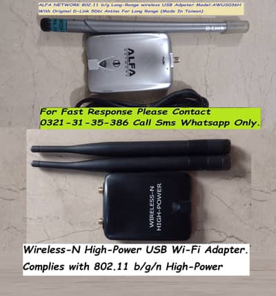 high power wifi usb adapter for computer