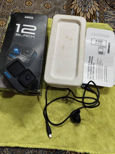 GoPro Hero 12 Black 5.3K Action Camera With Box