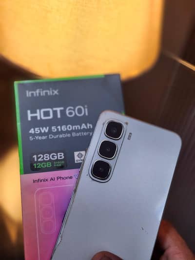 Infinix Hot 60i 128GB Storage | 12GB RAM