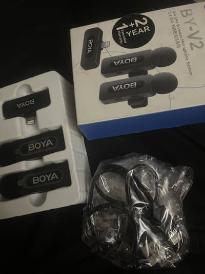 Boya by v2 microphone for sale