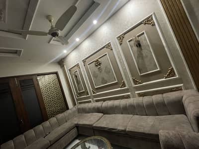 8 SEAT L SOFA SET WITH ONE DIVAN 3 SEATER PLUS 2 SEATER SEAT