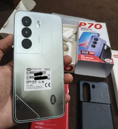 Itel P70 4+4/128gb With Complete Box & Wireless Charger