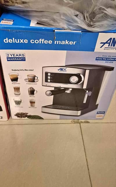 Anex Coffee Maker Espresso Machine Brand New