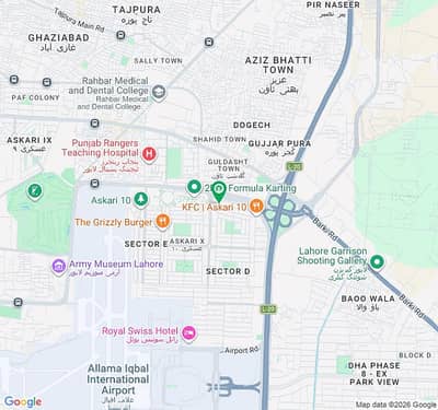 Askari 10 Lahore 4 bedroom flat for rent