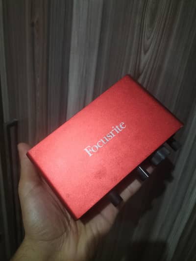 Focusrite Scarlett 3rd Gen Audio Interface + ATH-M20x Headphones