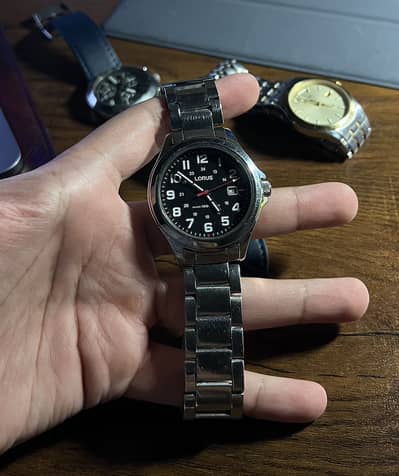 Lorus Men's Stainless Steel Quartz Watch