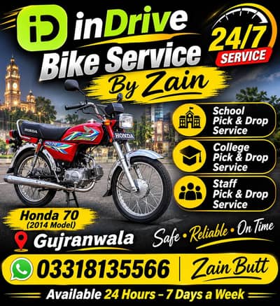 INDRIVE BIKE SERVICE BY ZAIN