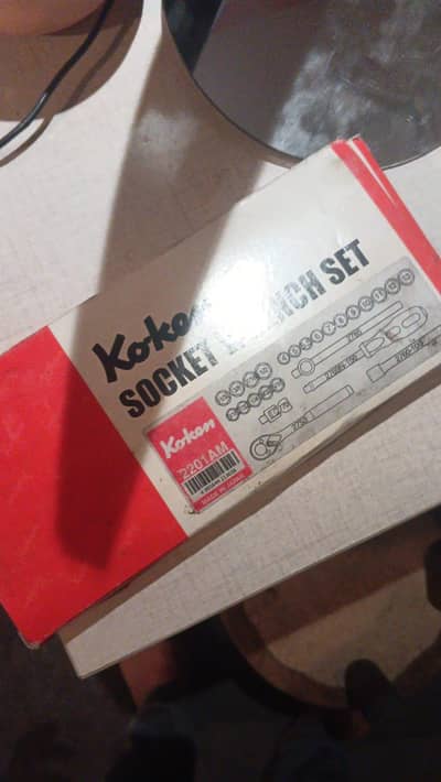 koken ko-ken  2201AM 1/4" ratchet and socket set