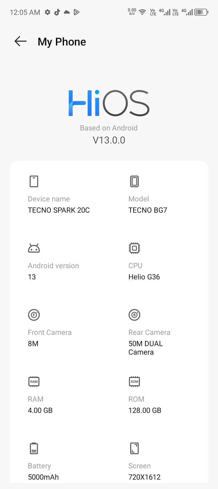 Tecno Spark 20C 2