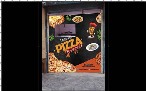Pizza setup