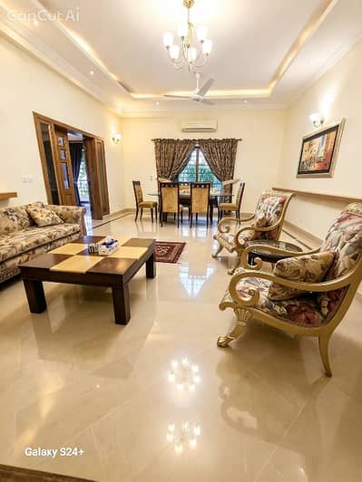 Luxury Fully Furnished Independent upper portion almost new for foreigners and diplomats