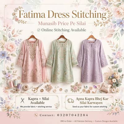 Baby girl ladies dresss stiching oder now