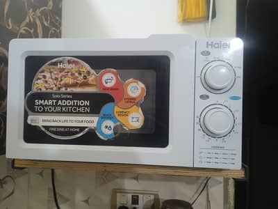 Haier Almost new microwave