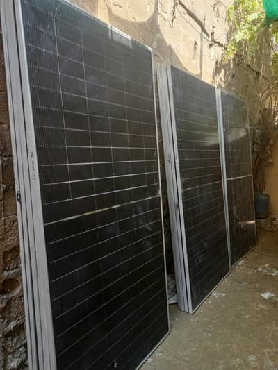 Jinko 590 watt solar penal gun short