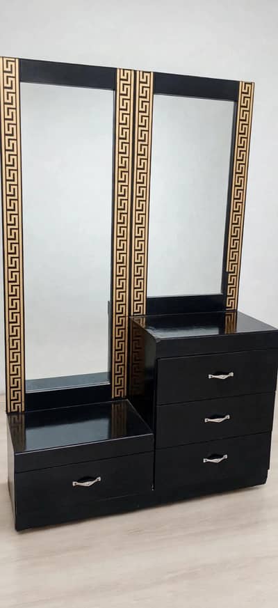 Black Versace dressing mirror