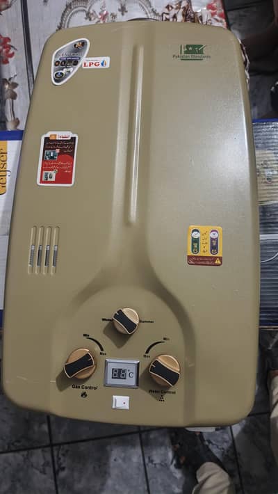instant lpg gas geysers