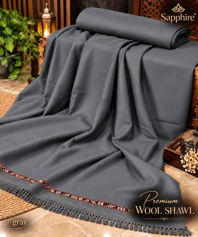 Premium Men's Wool Shawl – 6 Beautiful Colors