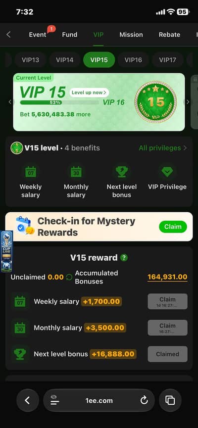 Gaming Id vip level 15 for sale