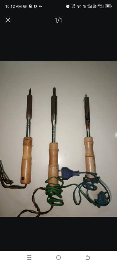 Iron soiling