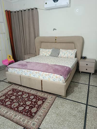 Brand new Bed with Side Tables