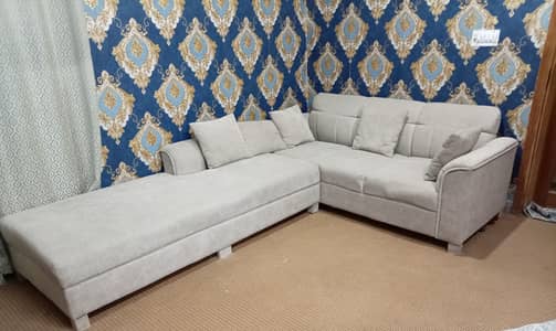 L shaped sofa