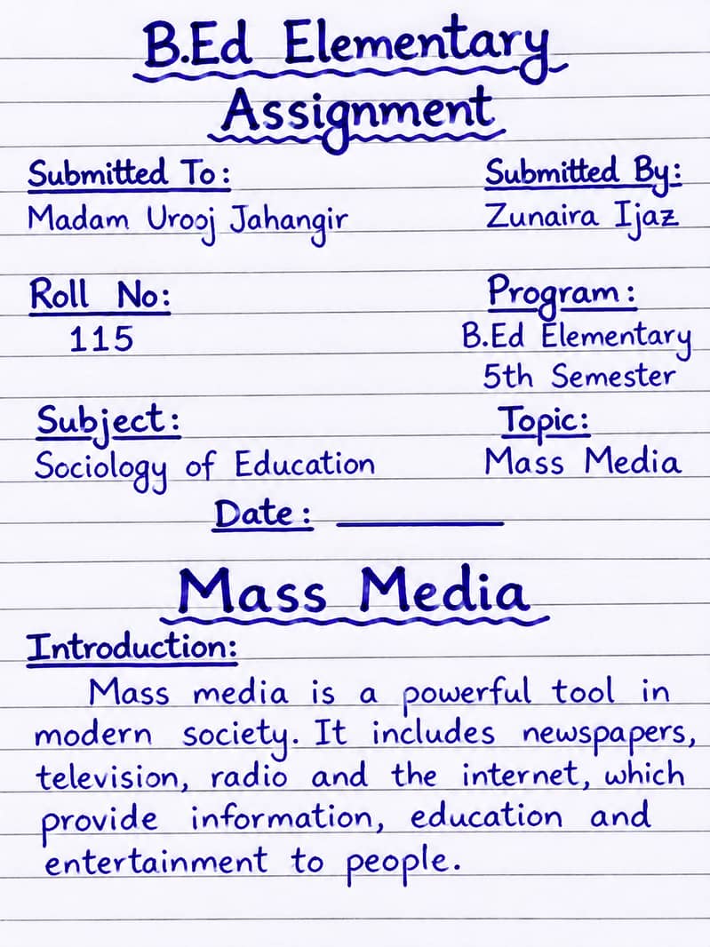 AIOU spring assignment and ppt 0