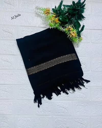 Men's Winter Wool Pashmina Shawl 2.5 Yard free delivery cash on delivr