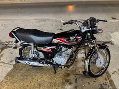 Honda cg 125 black 2024