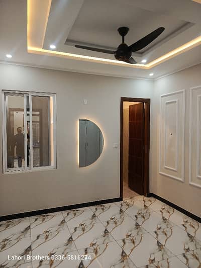 Brand New untouched triple story ka upper portion available for rent with only electricity water tanker and gas cylinder