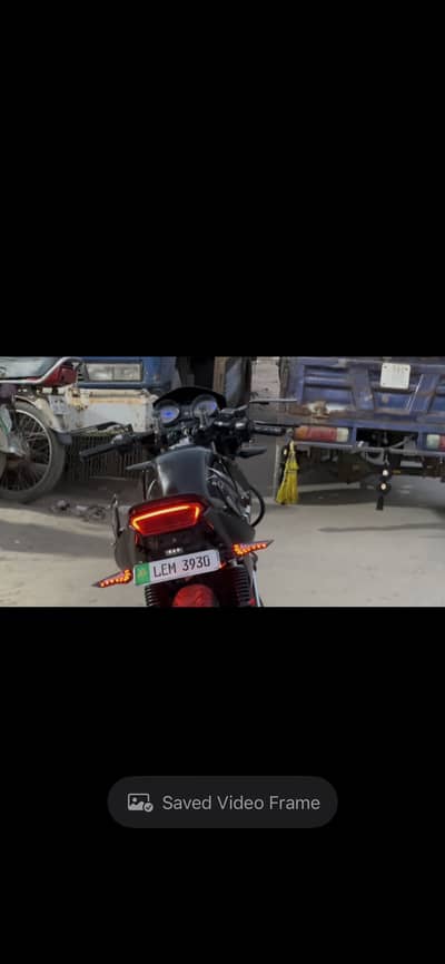 Yamaha ybr modified