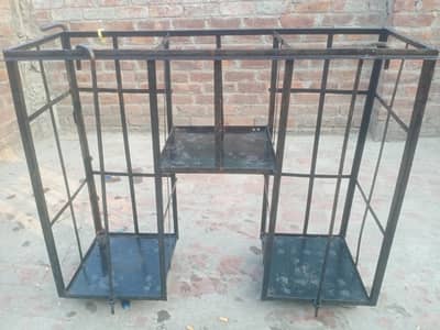 Egg stand with tray