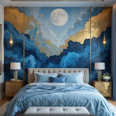 Waterproof Wallpaper Lahore | Faisal Town Damp Wall Solution | Canvas